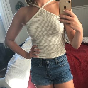 Me to we high neck top